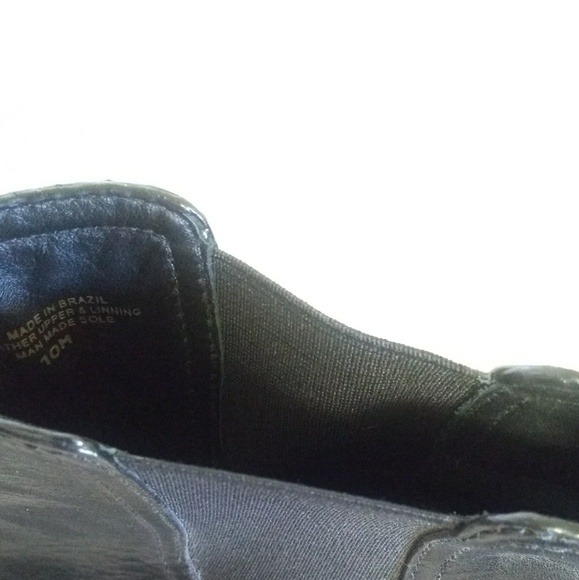 Tory Burch Black Leather Heeled Ankle Boots - Picture 2 of 8